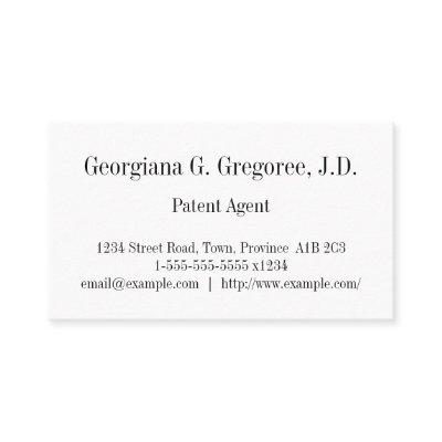 Plain Patent Agent