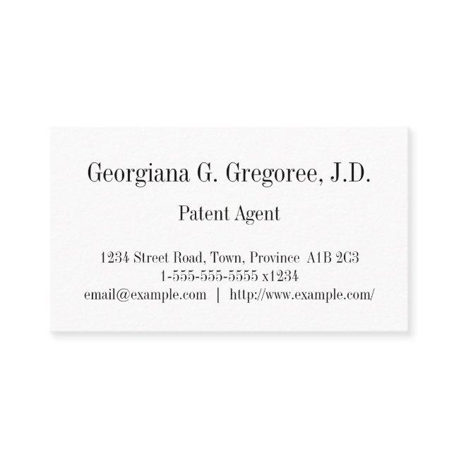 Plain Patent Agent