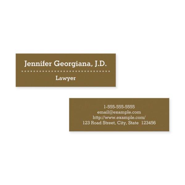 Plain & Professional Lawyer