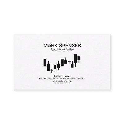 Plain Simple Clean Stock Exchange Graph Forex