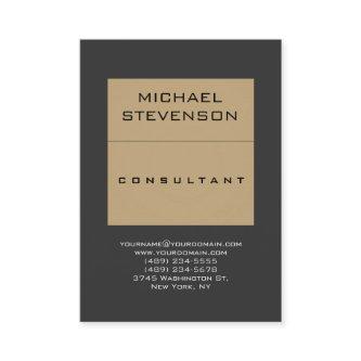 Plain Simple Consultant Beige Gray