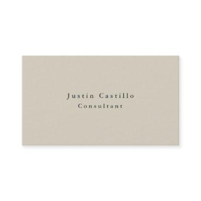 Plain Simple Minimalist Design