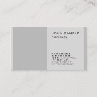 Plain Simple Modern Professional Elegant Grey