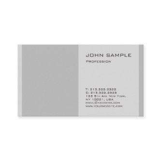 Plain Simple Modern Professional Elegant Grey