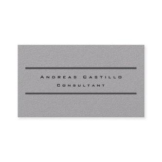 Plain Simple Premium Grey Minimalist Professional