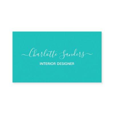Plain teal solid color