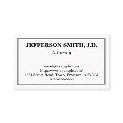 Plain & Traditional Attorney