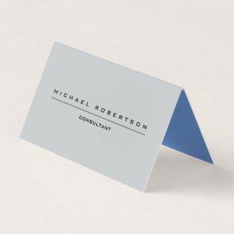 Plain Unique Special Grey Blue