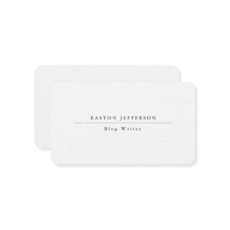 Plain White Simple Trend Professional Web Internet