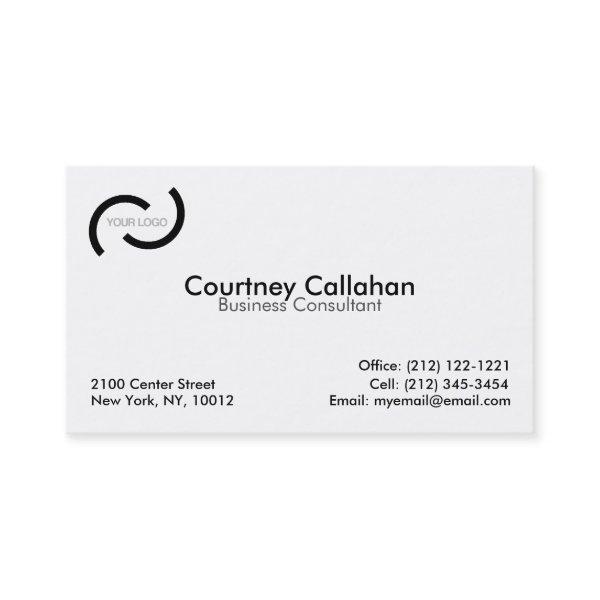 Plain white standard size