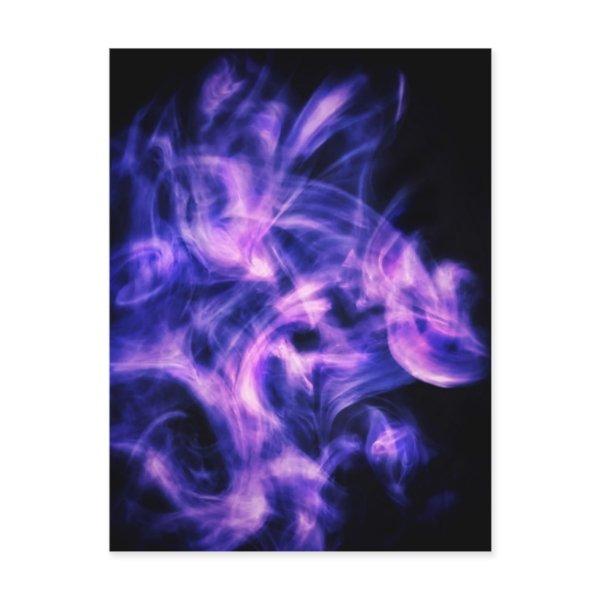 Plasma Hug Holiday Postcard