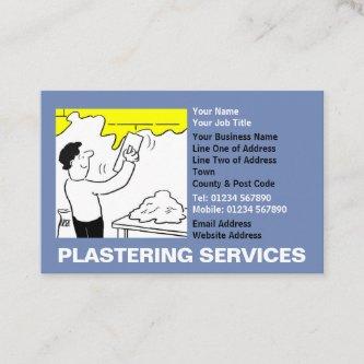 Plastering Services Cartoon