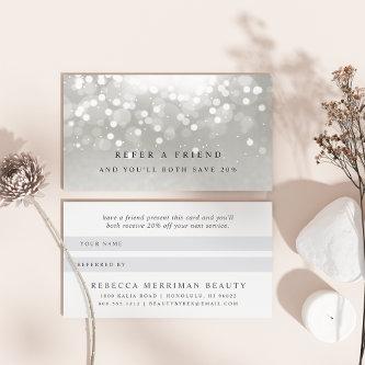 Platinum Glow Referral Card