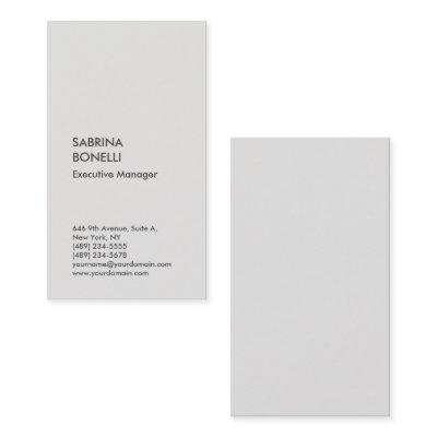 Platinum grey minimalist modern premium silk