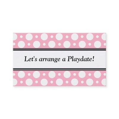 Playdate Pink Polka Dots