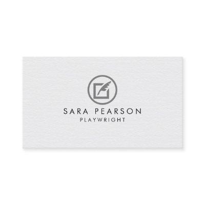 Playwright Writer Author Novelist