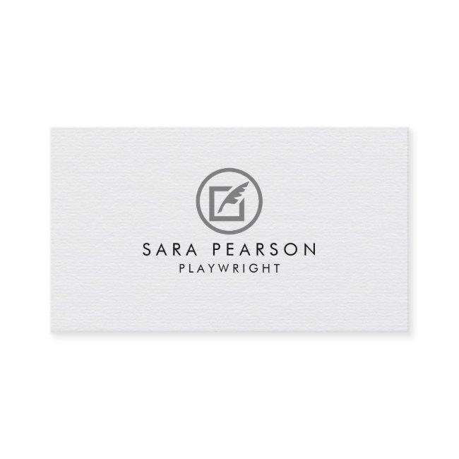 Playwright Writer Author Novelist