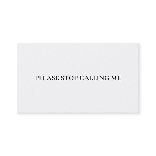 Please Stop Talking Introvert to Extrovert Funny