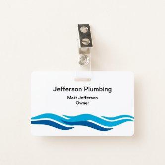 Plumber Business Badges