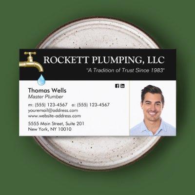 Plumber Plumbing Dripping Faucet Photo  Business C