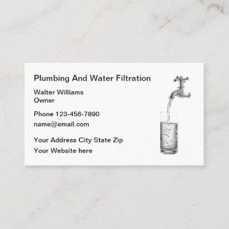 Plumbing And Water Filter Services