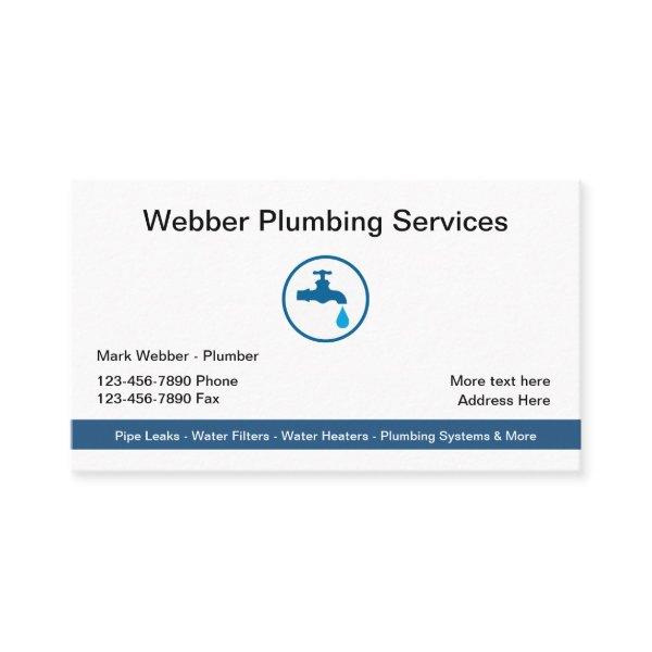 Plumbing Services Modern Logo Template