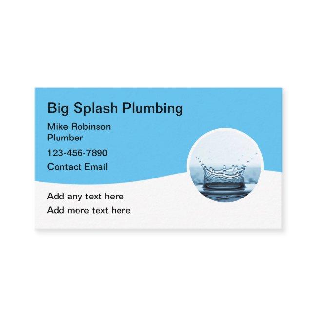 Pluming Modern Water Splash Theme