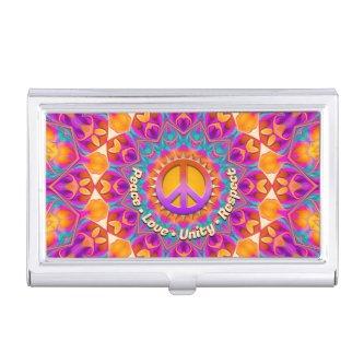 PLUR Peace Love Unity Respect Peace Symbol  Case