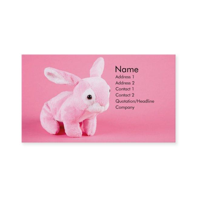 Plush Bunny Profile Card
