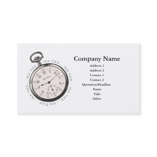Pocket Watch Tick Tock