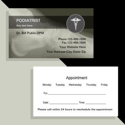 Podiatrist Appointment Reminder And