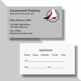 Podiatrist  Appointment Template