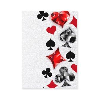 Poker Player Gambler Playing Card Suits Las Vegas