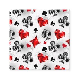 Poker Player Gambler Playing Card Suits Las Vegas