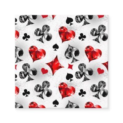 Poker Player Gambler Playing Card Suits Las Vegas