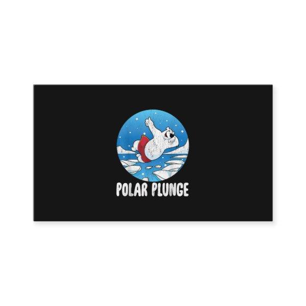 Polar Plunge Ice Jump Polar Bear Winter Swim