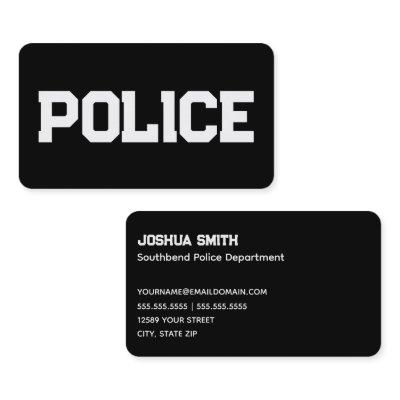 Police Black
