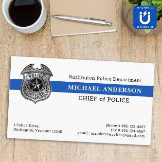 Police Department Custom Law Enforcement Emblem  Magnet