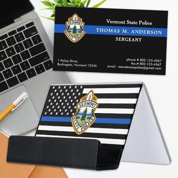 Police Department Custom Logo Law Enforcement  Desk  Holder