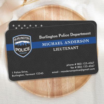 Police Law Enforcement Department Logo Officer