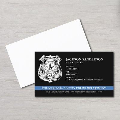 Police Officer Law Enforcement Custom Logo