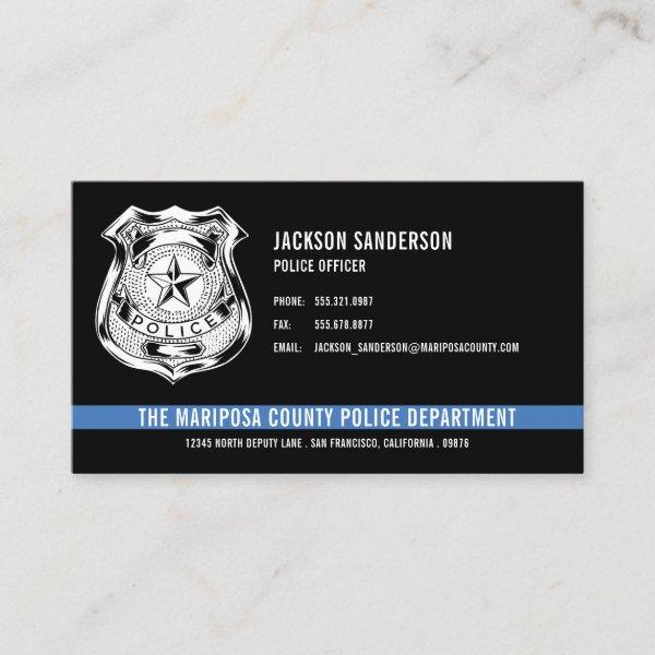 Police Officer Law Enforcement Custom Logo