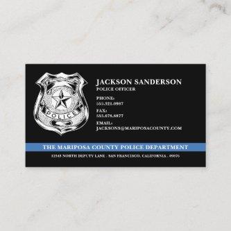 Police Officer Law Enforcement Custom Logo