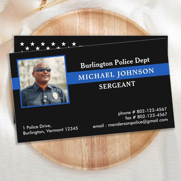 Police Officer Law Enforcement Thin Blue Line