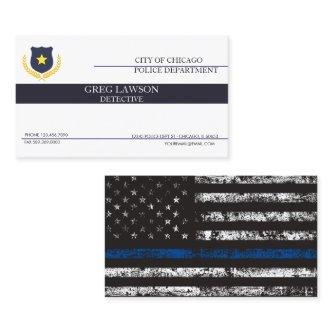 Police Officer | Thin Blue Line Police Flag