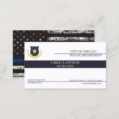 Police Officer | Thin Blue Line Police Flag