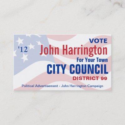 Political Campaign - City Council