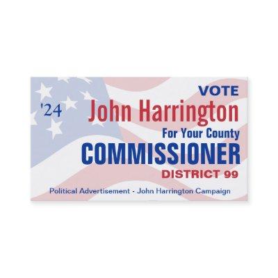 Political Campaign - County Commissioner Business