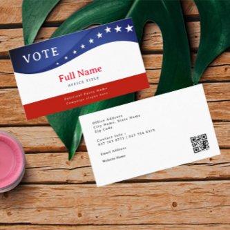 Political Campaign with QR Code