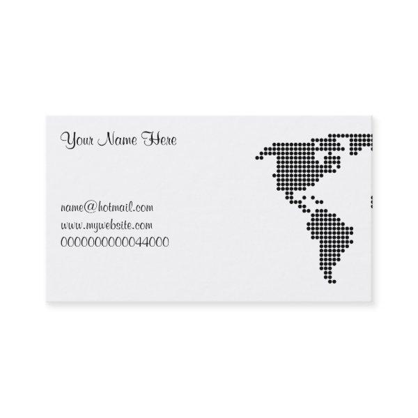 Polka Dot Map, Your Name Here